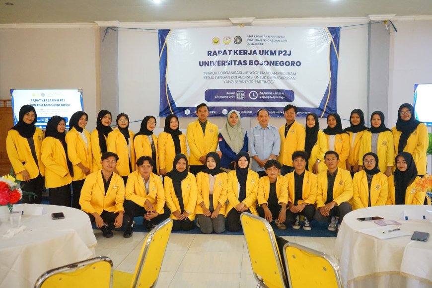 Menuju Periode Matang, UKM P2J Unigoro Gelar Rapat Kerja untuk Susun Program Baru