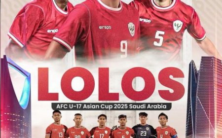 Lolosnya Timnas Indonesia U-17 ke Piala AFC U-17 CUP 2025 Saudi Arabia tak Memberikan Kesan Puas
