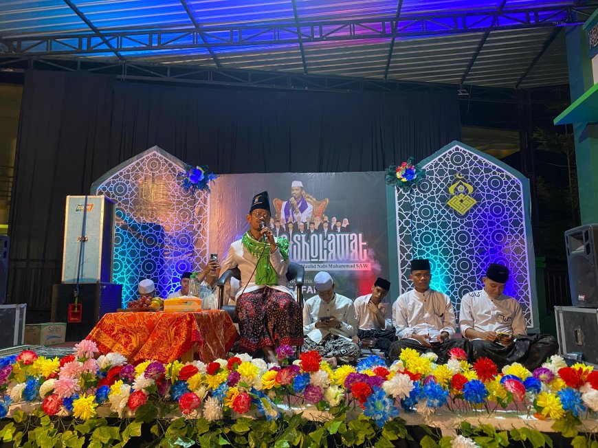 Peringatan Maulid Nabi SAW di Masjid Nurul Ilmi Hadirkan K.H Safarun dari Kedungadem
