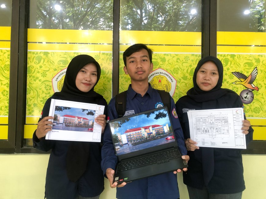 Universitas Bojonegoro Raih Juara di Lomba Desain Gedung Institut Teknologi Sumatera