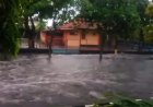 Diguyur Hujan Hingga Malam, Beberapa Ruas Jalan di Kota Bojonegoro Terendam!