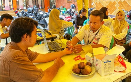 Antusiasme Tinggi Warnai Donor Darah UKM Argopala Unigoro