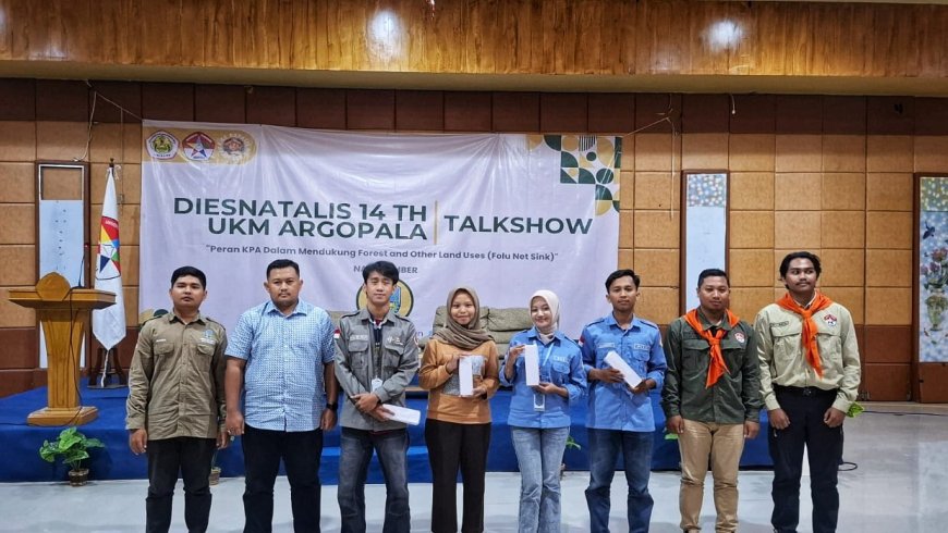 Gadeng Dinas Kehutanan Provinsi JATIM, UKM ARGOPALA Gelar Talkshow dalam Rangka Diesnatalis ke -14