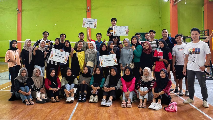 BEM Fakultas Ekonomi Unigoro Sukses Adakan Mini Tournament Badminton