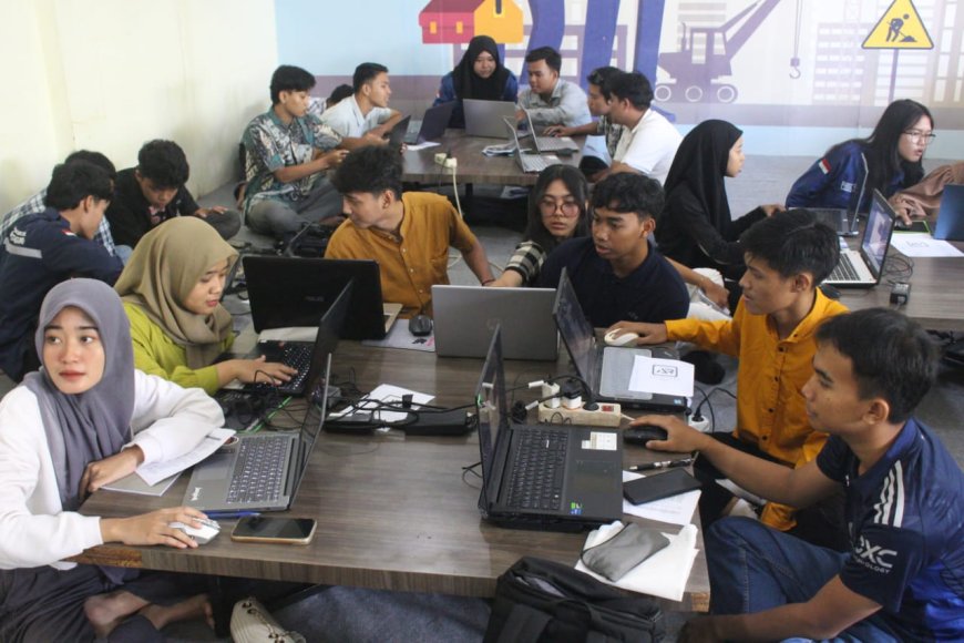 HIMATESU Unigoro Gelar Pelatihan AutoCAD dan RAB untuk Mahasiswa Teknik Sipil