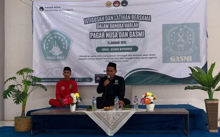 Semarak HUT Pagar Nusa & GASMI: Istighosah dan Latihan Bersama Divisi Pagar Nusa UNIGORO