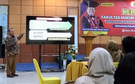 Fakultas Hukum Unigoro, Gelar Kuliah Umum Bahas Pembaruan Hukum Pidana dalam KUHP Nasional