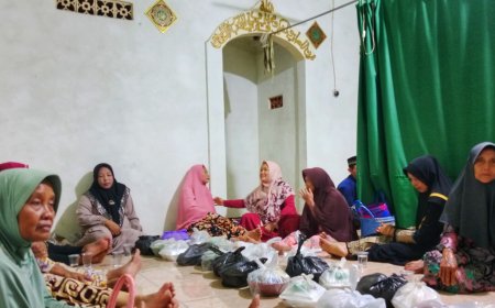 Khidmatnya Rajaban di Musholla Nurul Jadid, Sambut Isra’ Mi’raj dengan Ketakwaan