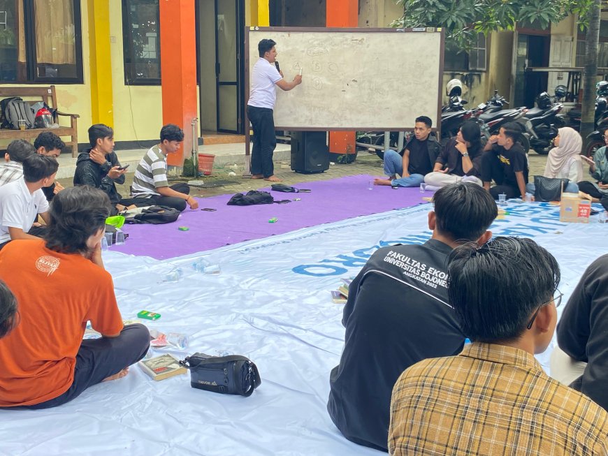 Bangun Diskusi Terbuka, Mahasiswa Unigoro Gelar Sarasehan Peran Ormawa