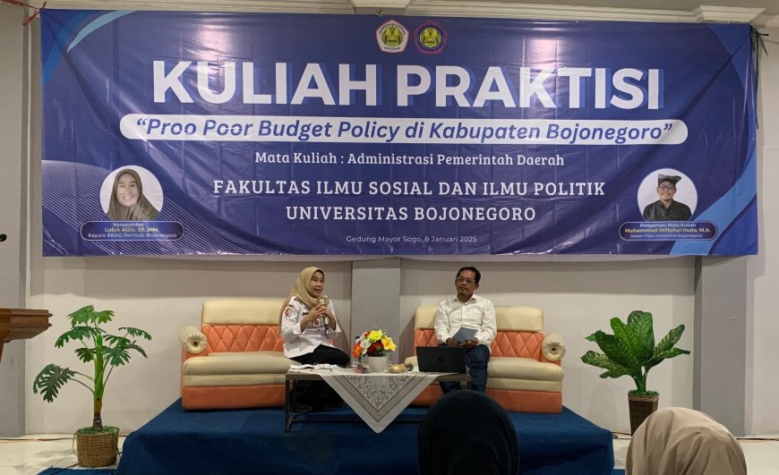 BPKAD Menginspirasi: Kepala BPKAD Membagikan Ilmu Sebagai  Praktisi Di UNIGORO
