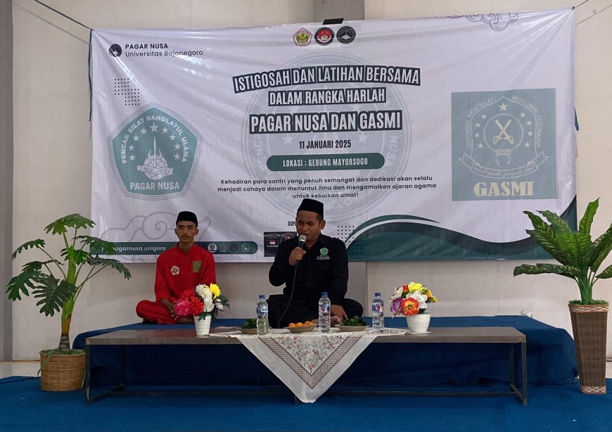 Semarak HUT Pagar Nusa & GASMI: Istighosah dan Latihan Bersama Divisi Pagar Nusa UNIGORO