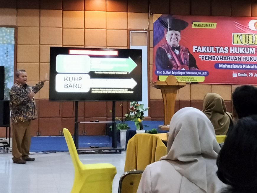 Fakultas Hukum Unigoro, Gelar Kuliah Umum Bahas Pembaruan Hukum Pidana dalam KUHP Nasional
