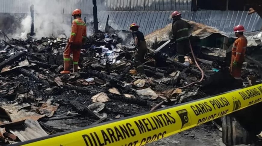 Si Jago Merah Mengamuk, Pasar Induk Cepu Terbakar Hebat