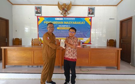 Kelompok 2 Pengmas UKM P2J Unigoro Gelar Pembukaan Pengabdian Masyarakat di Desa Kedungsumber