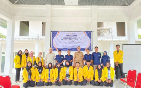 UKM P2J Universitas Bojonegoro Gelar Sosialisasi dan Pembukaan Program Pengembangan UMKM di Desa Ngujung