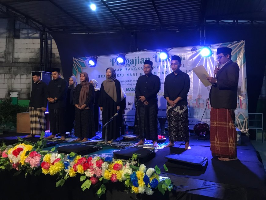 Penuh Hikmah dan Khidmat, Suksesnya Peringatan Isra’ Mi’raj dan Pelantikan Pengurus Remaja Masjid Universitas Bojonegoro