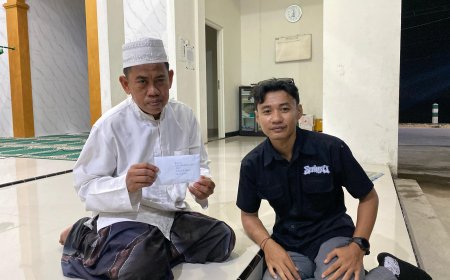 Panitia BJN Communal Fast Sumbangkan Dana untuk Mushola Al-Ghaffaru