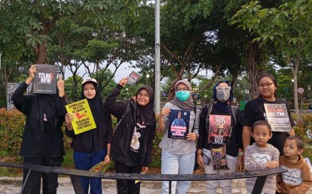 Tolak UU TNI, Para Pemuda Bojonegoro Sosialisasikan Darurat Dwifungsi TNI