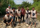 Eksplorasi Fosil di Sungai Pencol, Mahasiswa KKN-TK Unigoro Temukan Potensi Wisata Edukasi Baru di Desa Drenges