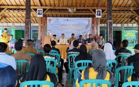 KKN-TK Kelompok 11 Unigoro Sukses Gelar Pembukaan dan Tasyakuran di Desa Wonocolo