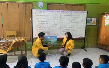 Kenalkan Sejak Dini, Kelompok 11 KKN-TK Unigoro Edukasi Siswa SDN Wonocolo 1 tentang Potensi Wisata Desa