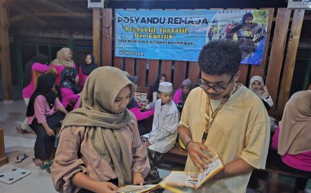 Kelompok 11 KKN-TK Unigoro Sinergi Posyandu Remaja, Sehatkan Generasi Kenalkan Perguruan Tinggi