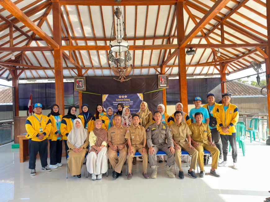 KKN-TK Kelompok 16 Unigoro Resmi Dibuka di Desa Margomulyo, Dorong Sinergi Geopark dan Pemberdayaan Desa
