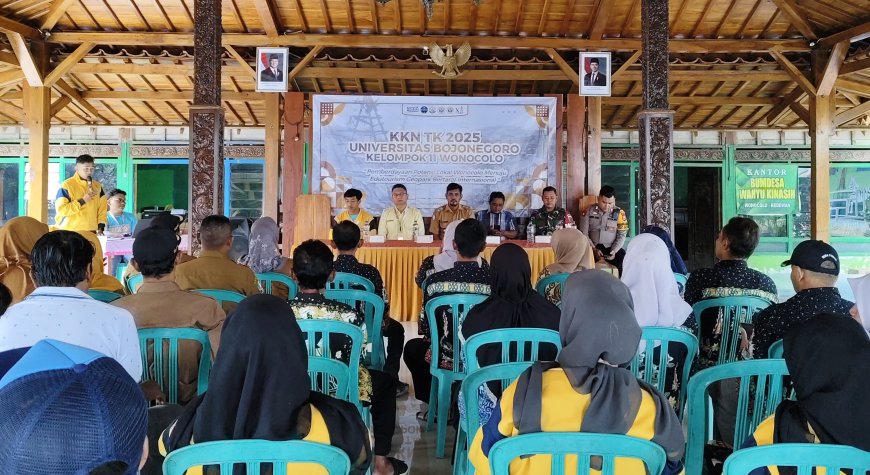 KKN-TK Kelompok 11 Unigoro Sukses Gelar Pembukaan dan Tasyakuran di Desa Wonocolo
