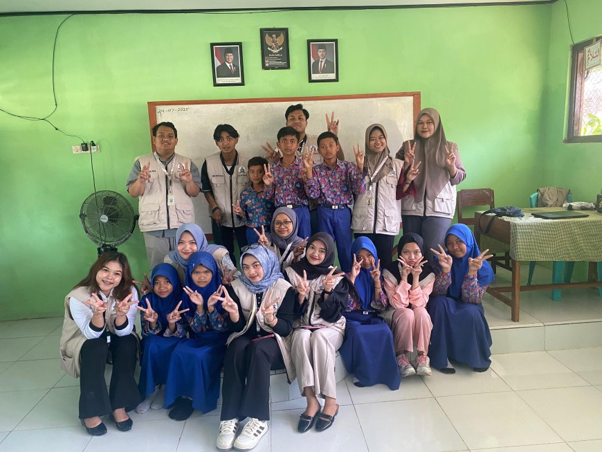 Mahasiswa KKN-TK Unigoro Ajak Siswa SD Kenali Geopark dan Geosite Kedung Lantung Lewat Program Mengajar