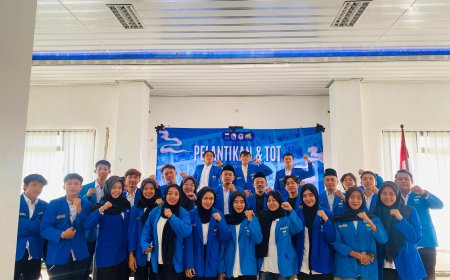 PMII Rayon Syailendra Lantik Pengurus Baru, Siap Kawal Gerakan Progresif Lewat TOT