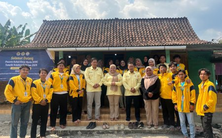 LPPM Unigoro Tinjau Langsung Pelaksanaan KKN-TK 12 di Desa Kawengan