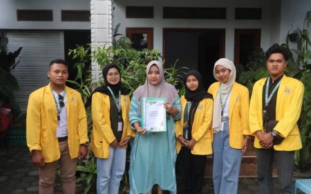 UMKM Dander Kian Kompetitif, Mahasiswa KKN Unigoro Fasilitasi NIB dan Branding Produk