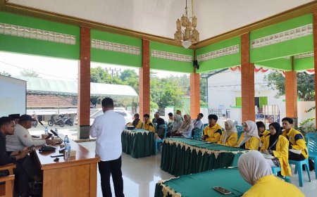 KKN Unigoro Perkuat Pembangunan Desa Sumberejo Lewat Sosialisasi Pemetaan Potensi