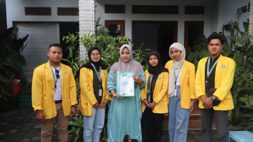 UMKM Dander Kian Kompetitif, Mahasiswa KKN Unigoro Fasilitasi NIB dan Branding Produk