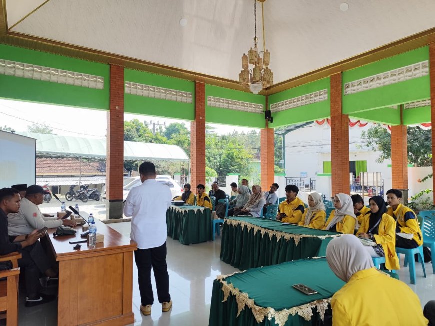 KKN Unigoro Perkuat Pembangunan Desa Sumberejo Lewat Sosialisasi Pemetaan Potensi