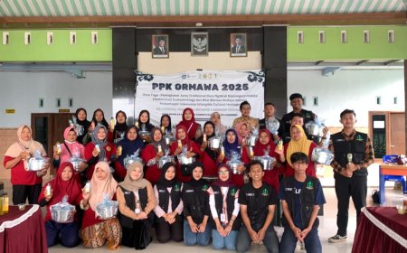Penutupan Program Kerja PPK Ormawa UKM P2J Unigoro Meriah dengan Pameran Jamu Tradisional