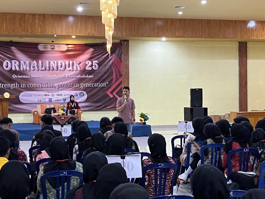 UKM Kependudukan Unigoro Gelar ORMALINDUK ke 25, Bekali Anggota Baru Karakter Dasar dan Keyakinan Diri di Era Digital