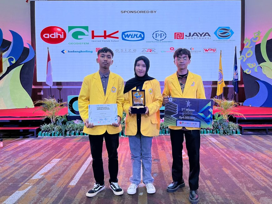Angkat Konsep Smart Office Berkelanjutan, Tim Unigoro Raih Juara II Tingkat Nasional di UNS