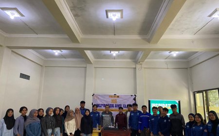 Inspirasi dan Pembinaan Kompetensi, Himatesu UNIGORO Gelar Pertemuan Perdana Inspiration Civil Class