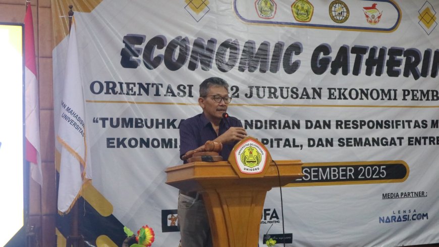 HIMEPA UNIGORO Tanamkan Jiwa Mandiri dan Entrepreneur lewat Economic Gathering II