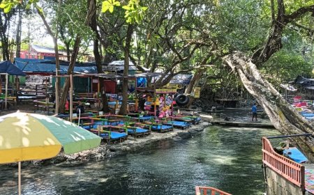 Menikmati Kesegaran Alam di Pemandian Mata Air Grogolan Dander Pada Pagi Hari