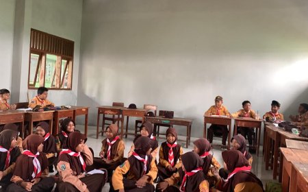 Pembinaan Karakter Siswa Lewat Kegiatan Pramuka Rutin di SDN Sumberoto