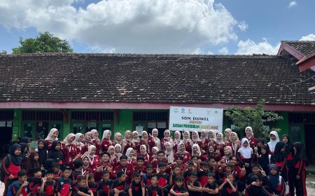 Wujudkan Generasi Sehat, UKM Kependudukan Unigoro Edukasi PHBS di SDN 1 Duwel