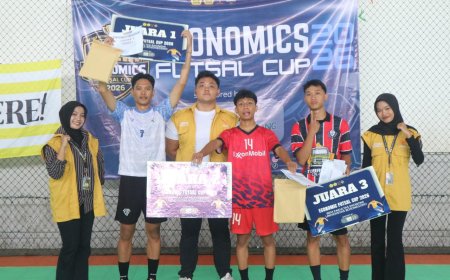 BEM Fakultas Ekonomi Sukses Gelar Economic Futsal Cup 2026