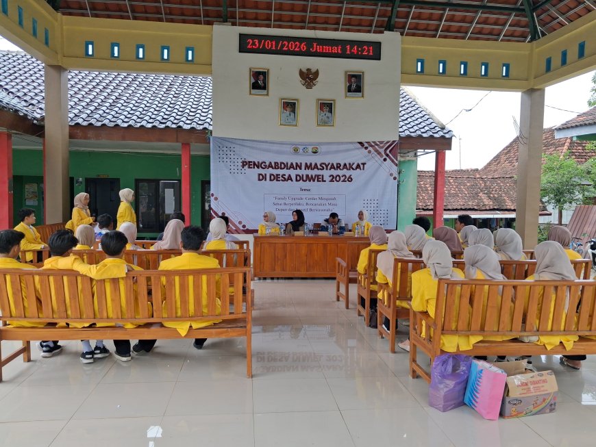 Tekan Angka Pernikahan Dini, UKM Kependudukan Unigoro Edukasi Perempuan Desa Duwel lewat Family Upgrade