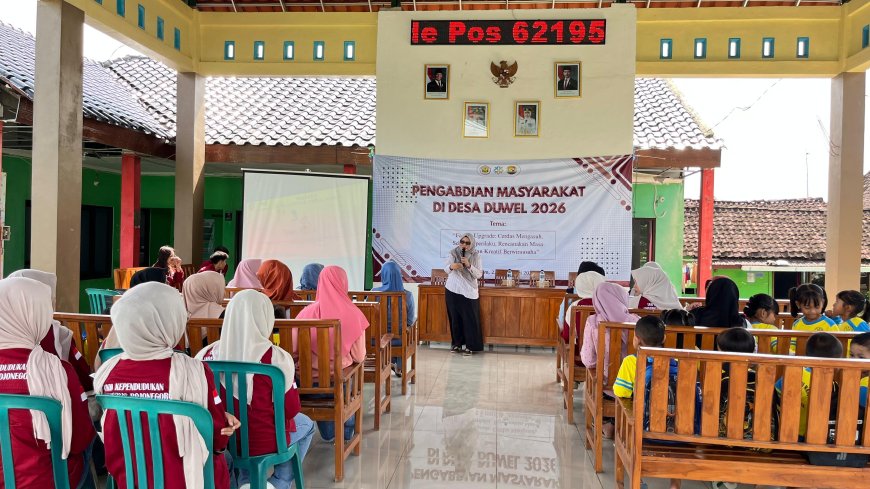 Tekan Pernikahan Dini, UKM Kependudukan Unigoro: Bekali Anak Ilmu, Bukan Buku Nikah