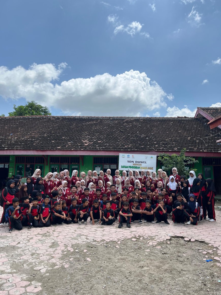 Wujudkan Generasi Sehat, UKM Kependudukan Unigoro Edukasi PHBS di SDN 1 Duwel