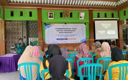 Sulap Pekarangan Jadi Apotek Hidup, Warga Sumberagung Ikuti Sosialisasi TOGA