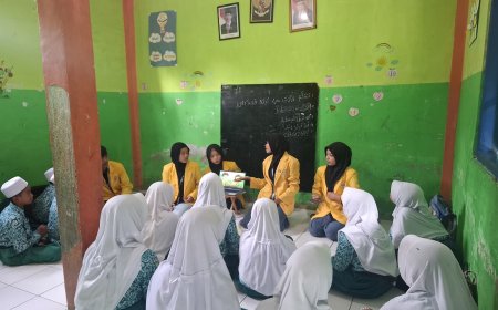 Edukasi Sejak Dini, Kelompok Tiga UKM P2J Unigoro Kenalkan Manfaat TOGA di MI-MTs Raudlotus Sholihin Desa Karangsono, Kecamatan Dander