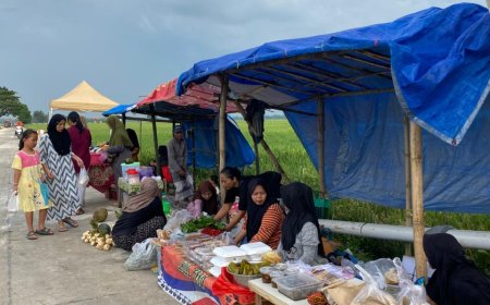 Berkah Jalan Baru, Bazar Ramadan Desa Manukan Jadi Magnet Kebangkitan Ekonomi UMKM